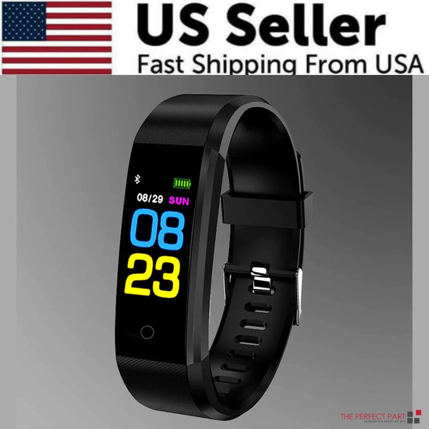 IP67 Waterproof Smart Watch Fitness Tracker Heart Rate Sleep
