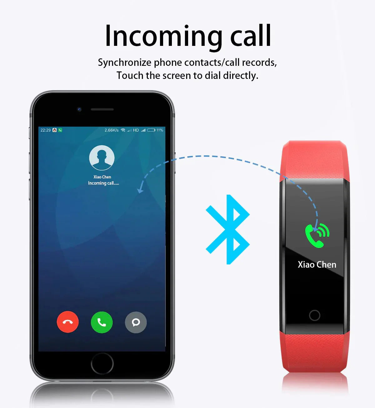 IP67 Waterproof Smart Watch Fitness Tracker Heart Rate Sleep